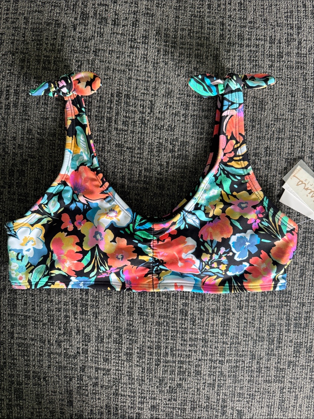Floral Print Raisins Girls Wahine 2 piece Swimsuit Set - Picture 3 of 7